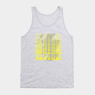 I am from Scotland Tha mi à Alba Scottish Gaelic Yellow Tank Top